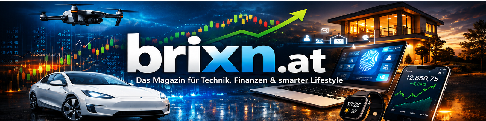 BRIXN.at – Das Magazin für Technik, Finanzen und smarter Lifestyle