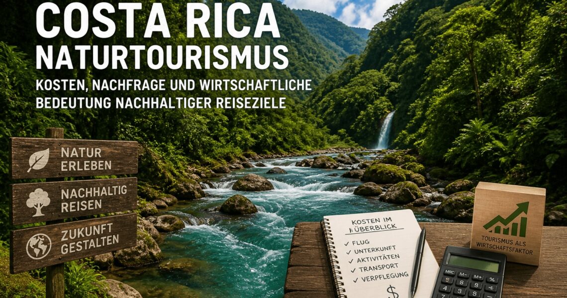 Naturtourismus in Costa Rica mit Fokus auf Kosten, Nachfrage und wirtschaftliche Bedeutung