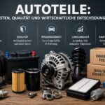 Autoteile Vergleich mit Fokus auf Kosten, Qualität und wirtschaftliche Entscheidungen beim Fahrzeug